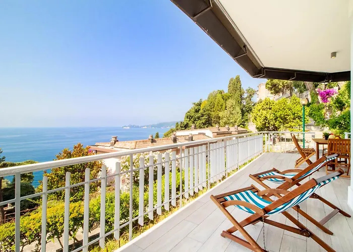 La Terrazza Di Charlie Portofino Sea View Lejlighed *